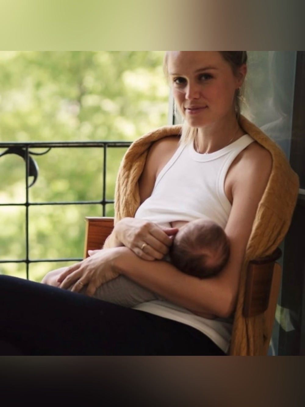 RIBBED NURSING TANK ILOUITY